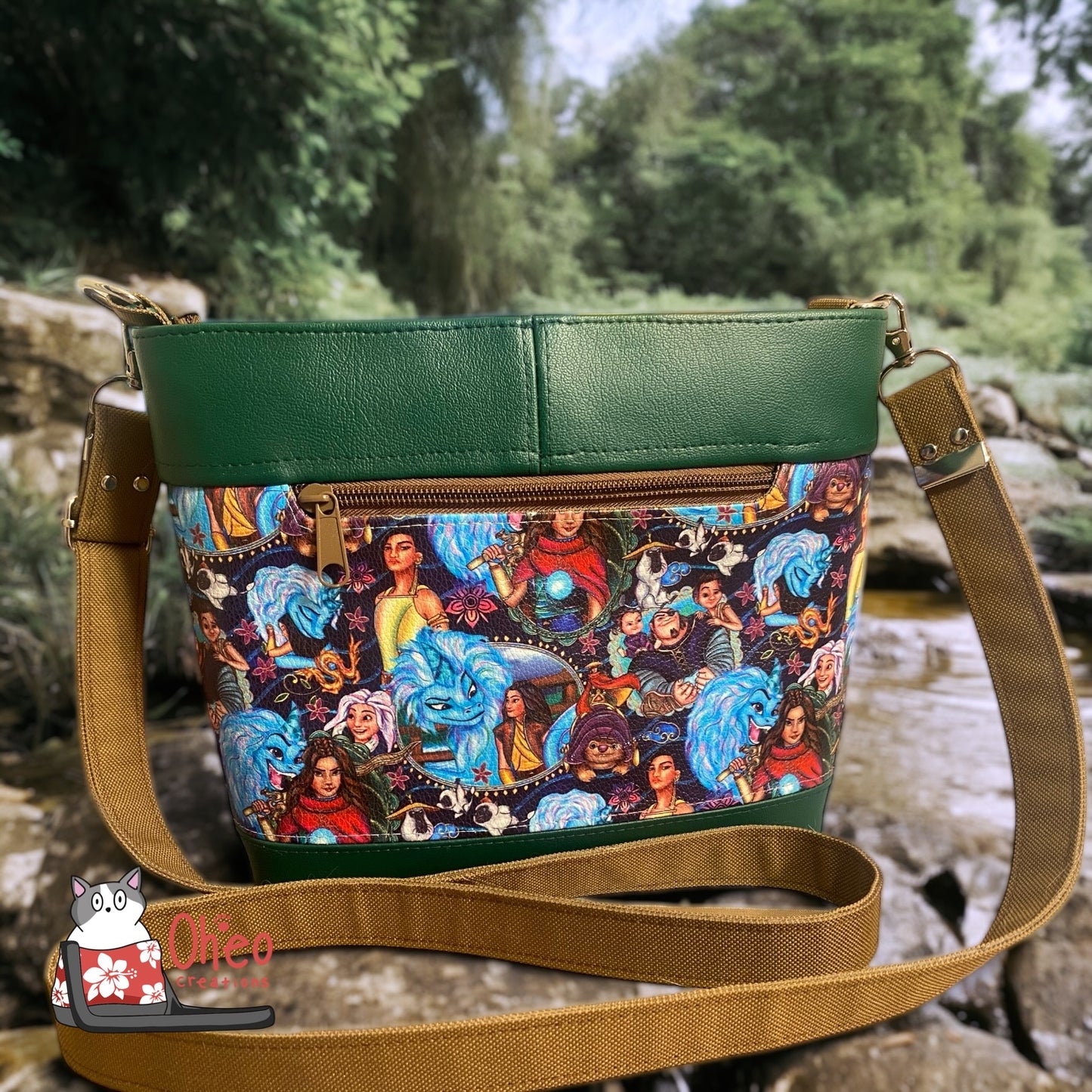 Chartreuse Crossbody Bag